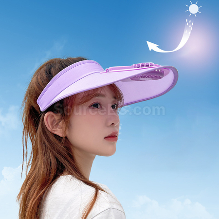 Customization Visor With Fan Promotional Products