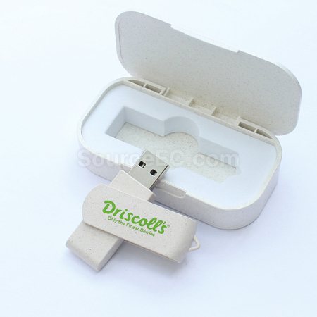 Customization Environmental Protection Wheat Straw USB Promotional Products