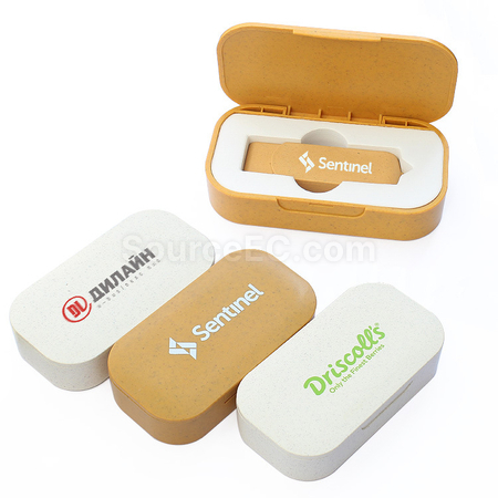 Customization Environmental Protection Wheat Straw USB Promotional Products