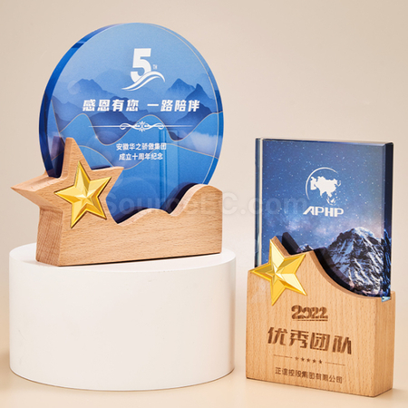 Customization Crystal Trophy Promotional Products