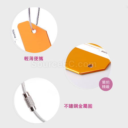 Customization Metal Luggage Tag Promotional Products