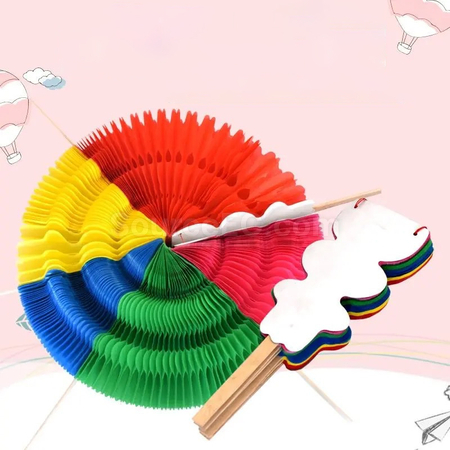 Customization Paper Fan Promotional Products