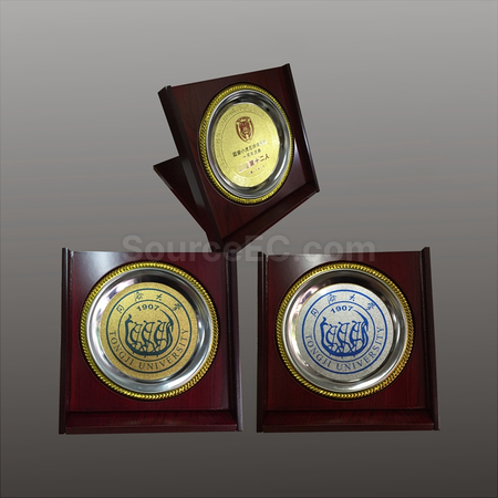 Customization Foldable Wooden Plate Promotional Products