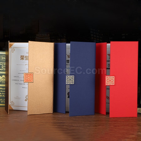 Customization A4 Certificate Cover Promotional Products