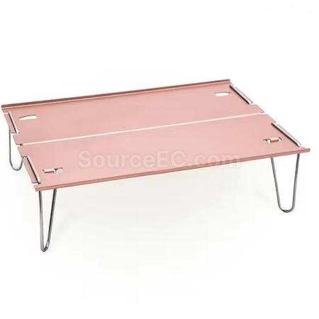 Customization Aluminum Portable Outdoor Folding Table Promotional Products
