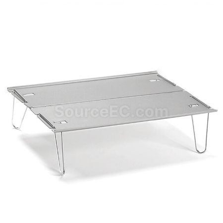 Customization Aluminum Portable Outdoor Folding Table Promotional Products