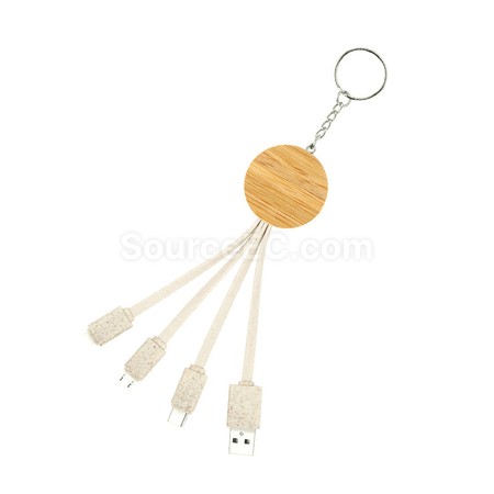 Customization Multifunctional Three-In-One Charging Cable Promotional Products