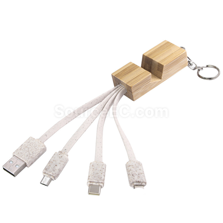 Customization Multifunctional Three-In-One Charging Cable Promotional Products