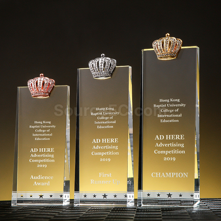 Customization Crystal Trophy Promotional Products