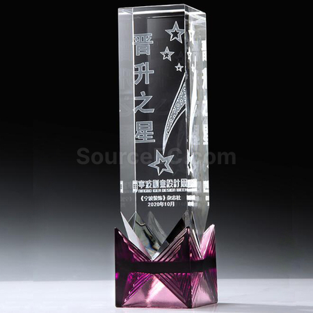 Customization Crystal Trophy Promotional Products