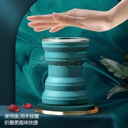 Customization Silicone Folding Pocket Water Cup Promotional Products