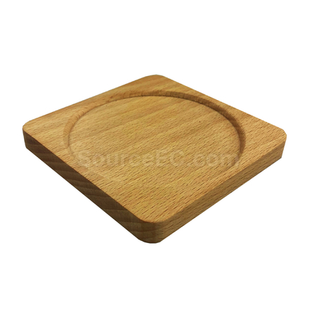 Customization Feldberg Wood Coaster Promotional Products