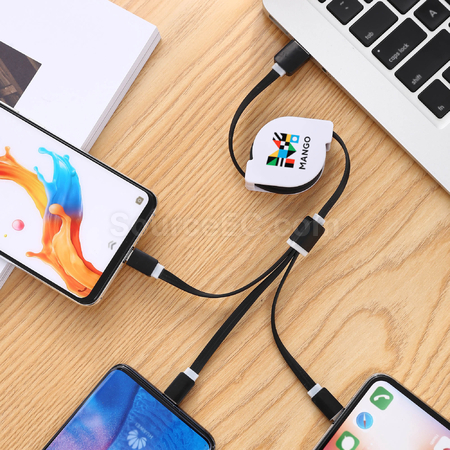 Customization Kyomo Retractable Charging Cable Promotional Products