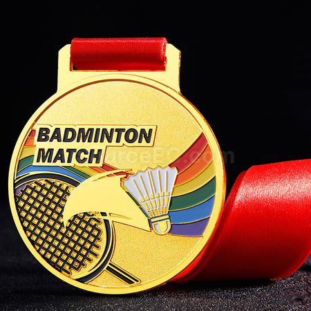 Customization Badminton Metal Medal Promotional Products