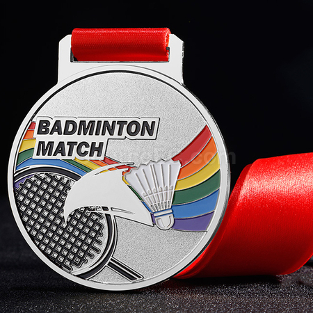 Customization Badminton Metal Medal Promotional Products