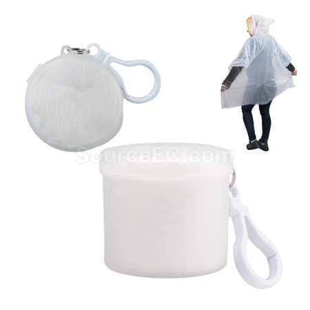 Customization Poncho in Canister Promotional Products