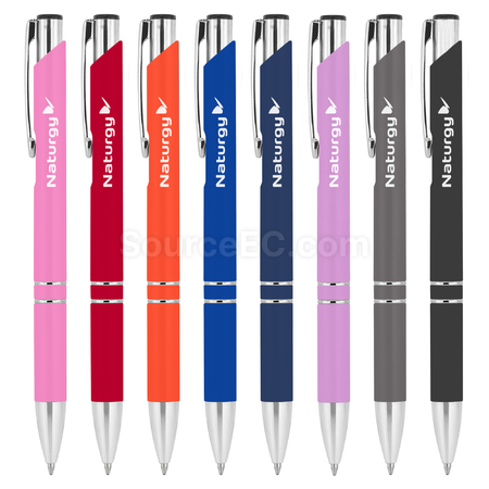 Customization Euroauz Rubberised Metal Pen Promotional Products
