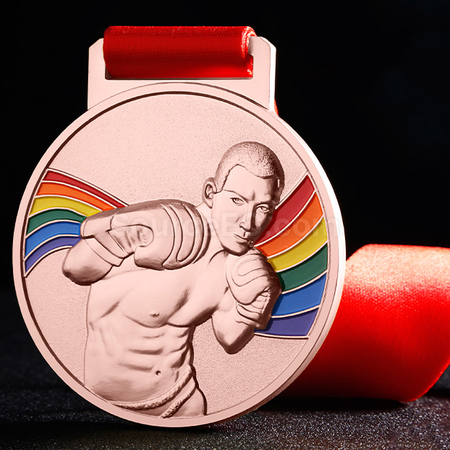 Customization Boxing Metal Medal Promotional Products