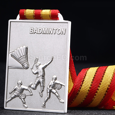 Customization Badminton Metal Medal Promotional Products