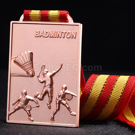 Customization Badminton Metal Medal Promotional Products