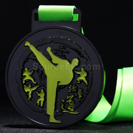 Customization Luminous Taekwondo Medals Promotional Products