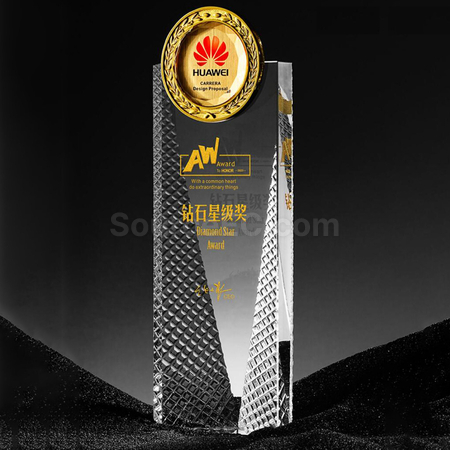 Customization Crystal Trophy Promotional Products