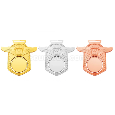Customization Volleyball Hollow Rotating Medal Promotional Products