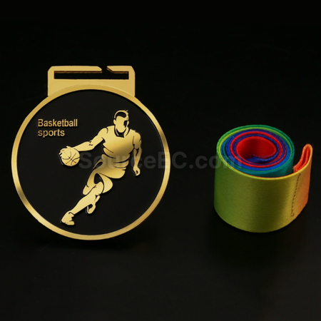 Customization Basketball Metal Medal Promotional Products