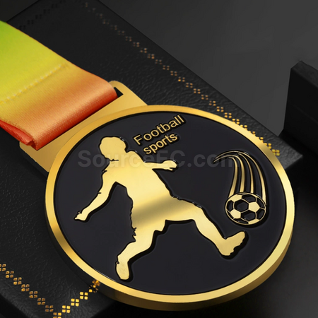 Customization Football Metal Medal Promotional Products