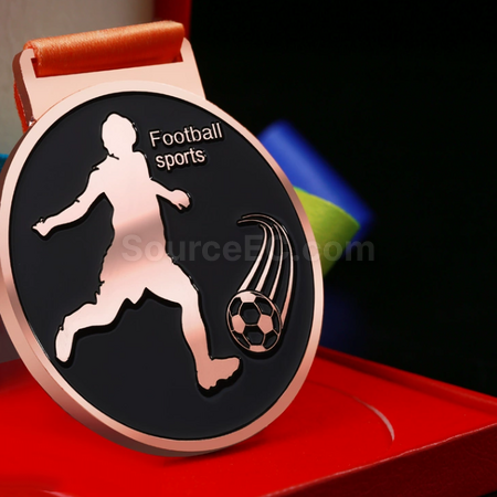 Customization Football Metal Medal Promotional Products