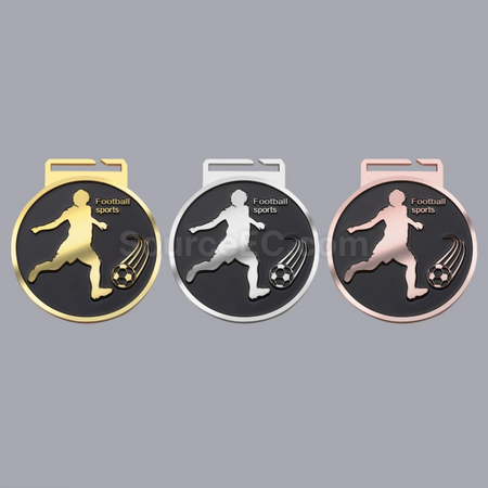 Customization Football Metal Medal Promotional Products
