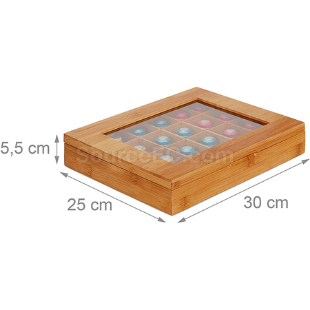 Customization Wooden Capsule Storage Box Promotional Products