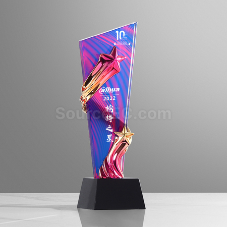 Customization  Crystal Trophy Promotional Products