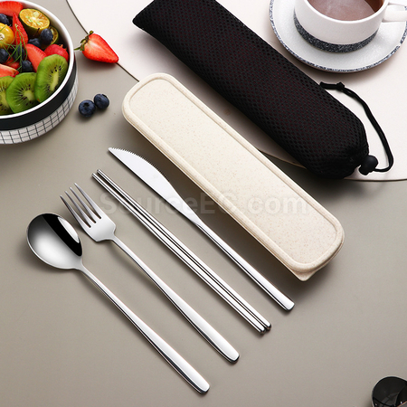 Customization Stainless Steel Portable Tableware Promotional Products