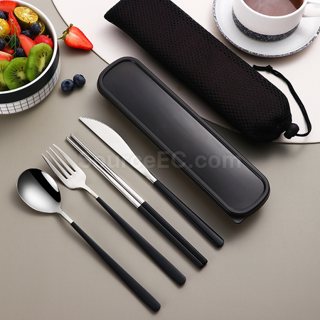Customization Stainless Steel Portable Tableware Promotional Products