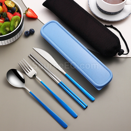 Customization Stainless Steel Portable Tableware Promotional Products