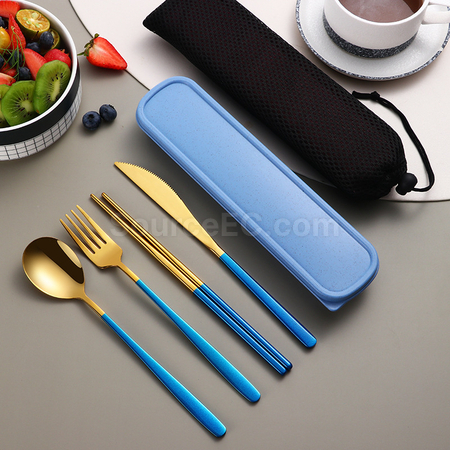 Customization Stainless Steel Portable Tableware Promotional Products