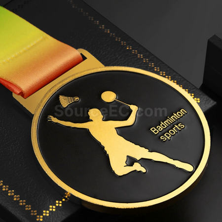 Customization Badminton Metal Medal Promotional Products