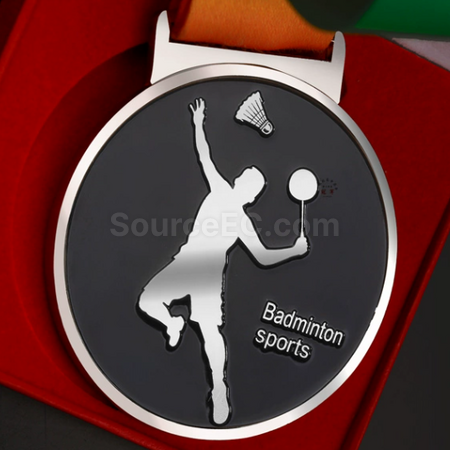 Customization Badminton Metal Medal Promotional Products