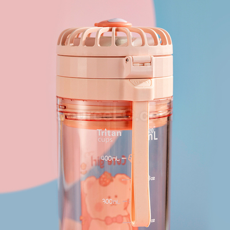 Customization Creative Water Cup With Fan Promotional Products