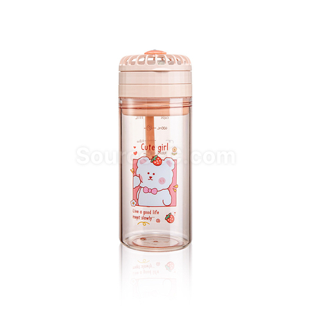 Customization Creative Water Cup With Fan Promotional Products