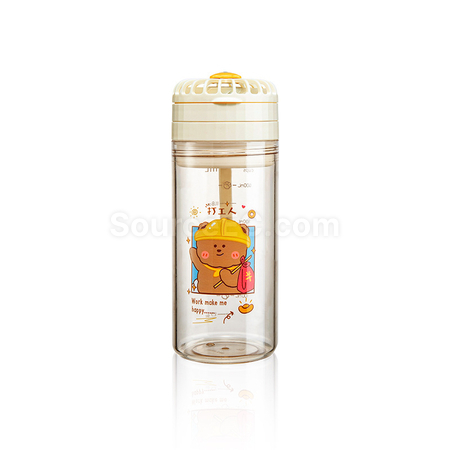 Customization Creative Water Cup With Fan Promotional Products