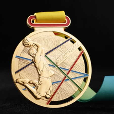 Customization Basketball Metal Medal Promotional Products