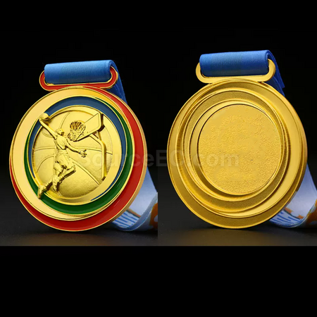 Customization Basketball Metal Medal Promotional Products
