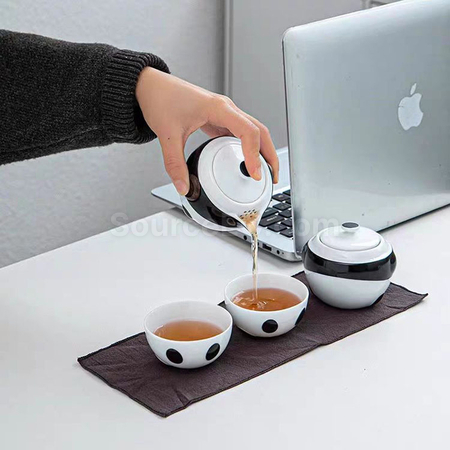 Customization Panda Tea Cup Set Promotional Products