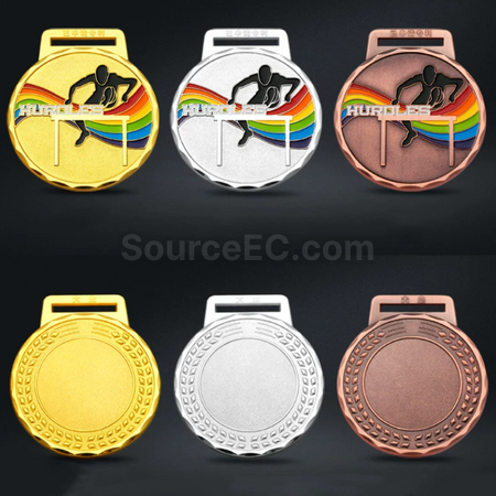 Customization Hurdles Metal Medal Promotional Products