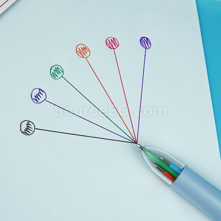 Customization Six Color Advertising Pen Promotional Products