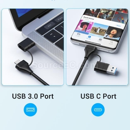 Customization Type-c Docking Station 15W Wireless Fast Charging Promotional Products