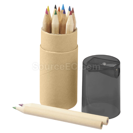Customization 2 in 1 Colour Pencil Tube Promotional Products