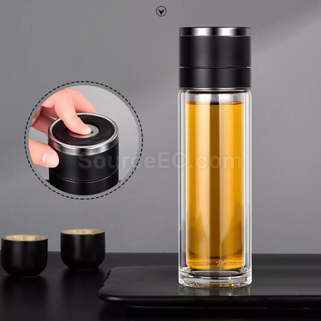 Customization Portable Glass Mug  Promotional Products